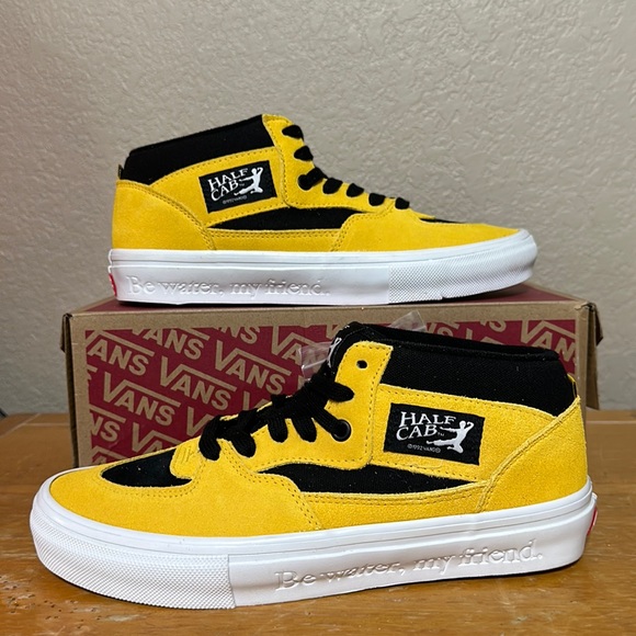 Vans Half Cab Pro Bruce Lee Black men’s size 8 or women’s size 9.5 pop Cush - Picture 1 of 12